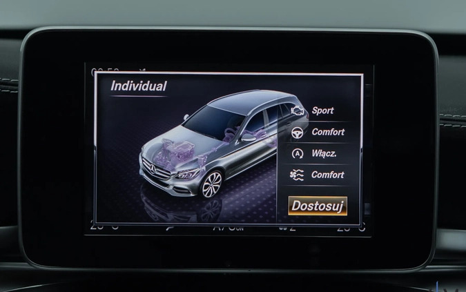 Mercedes-Benz Klasa C cena 114900 przebieg: 114900, rok produkcji 2017 z Okonek małe 631